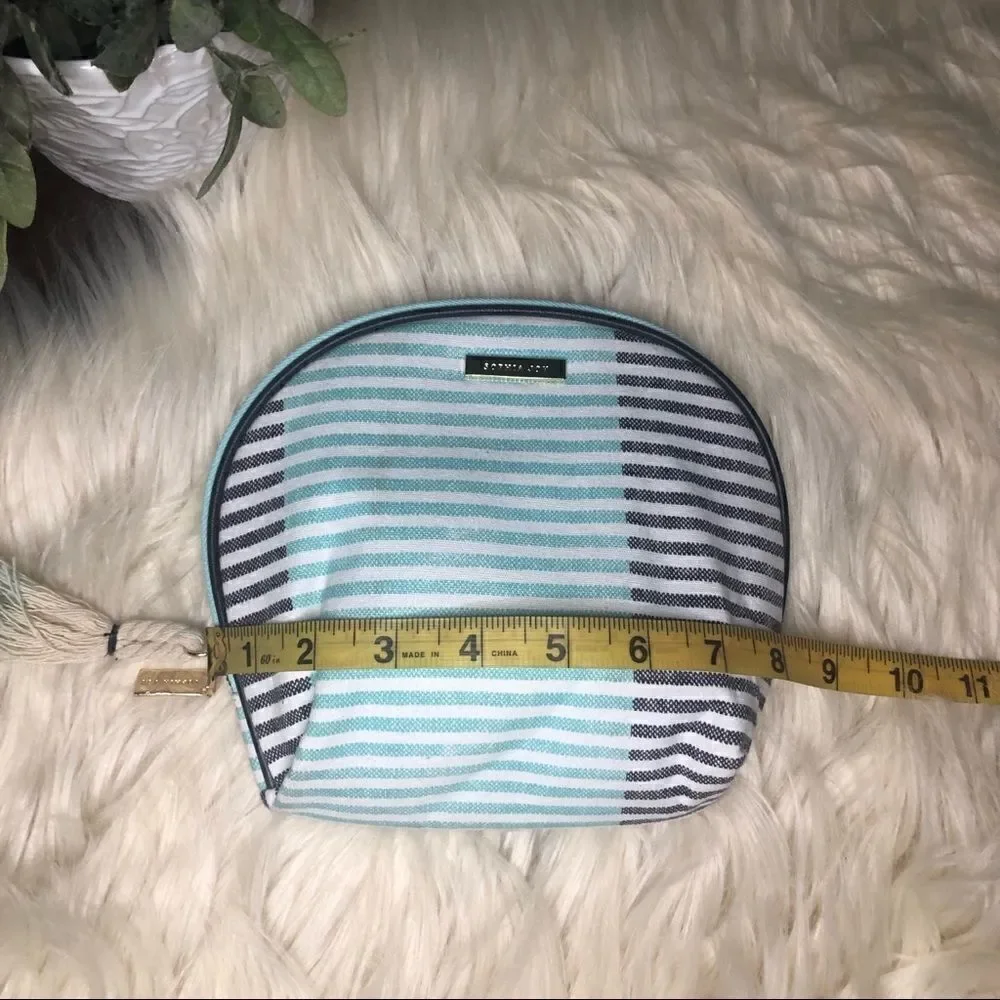 Sophia Joy striped valet cosmetic bag - Picture 4 of 4